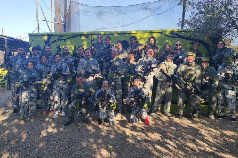 foto paintball grupo